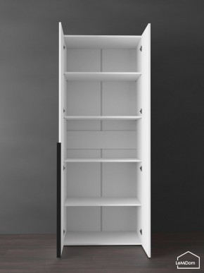 Шкаф Linnea MHR-2-2 2050х800х510 (Белый-М 11.1.2) в Асбесте - asbest.ok-mebel.com | фото 4
