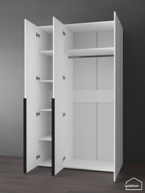 Шкаф Linnea MHR-3-1 2050х1200х510 (Белый-М 11.1.2) в Асбесте - asbest.ok-mebel.com | фото 5