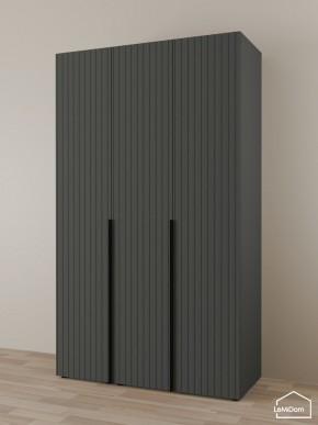 Шкаф Linnea MHR-3-2 2050х1200х510 (Графит-М 11.1.25) в Асбесте - asbest.ok-mebel.com | фото