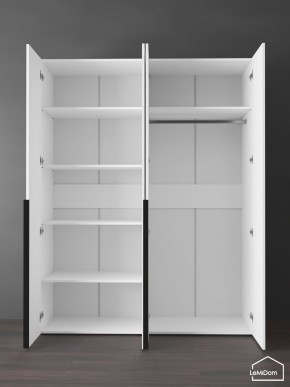 Шкаф Linnea MHR-4-1 2050х1600х510 (Белый-М 11.1.2) в Асбесте - asbest.ok-mebel.com | фото 4