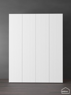 Шкаф Linnea MHR-4PO-2 2050х1600х510 (Белый-М 11.1.2) в Асбесте - asbest.ok-mebel.com | фото