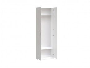 Шкаф МАКС двухдверный узкий, цвет белый в Асбесте - asbest.ok-mebel.com | фото 2