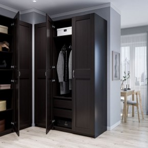 Шкаф МАКС однодверный, цвет Дуб Венге в Асбесте - asbest.ok-mebel.com | фото 4