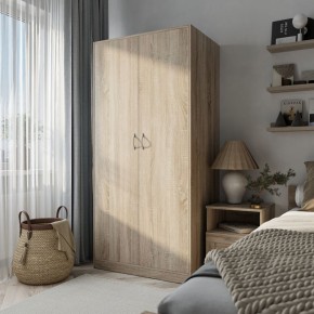 Шкаф ОРИОН двухдверный, цвет Дуб Сонома в Асбесте - asbest.ok-mebel.com | фото 4