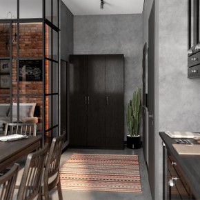 Шкаф ОРИОН трехдверный, цвет Дуб Венге в Асбесте - asbest.ok-mebel.com | фото 4