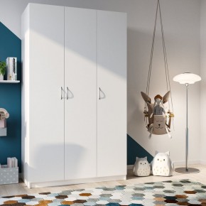 Шкаф ПЕГАС трехдверный, цвет белый в Асбесте - asbest.ok-mebel.com | фото 2