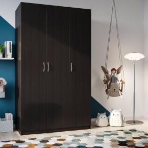Шкаф ПЕГАС трехдверный, цвет Дуб Венге в Асбесте - asbest.ok-mebel.com | фото 2