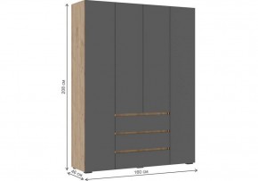 Шкаф платяной Элла в Асбесте - asbest.ok-mebel.com | фото 3