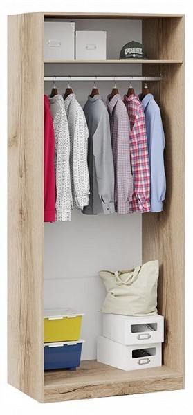 Шкаф платяной Фьюжн ТД-260.07.02 в Асбесте - asbest.ok-mebel.com | фото 3