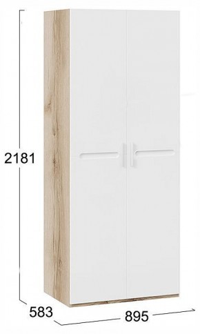 Шкаф платяной Фьюжн ТД-260.07.02 в Асбесте - asbest.ok-mebel.com | фото 4