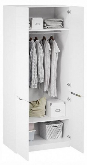 Шкаф платяной Глосс СМ-319.07.003 в Асбесте - asbest.ok-mebel.com | фото 2