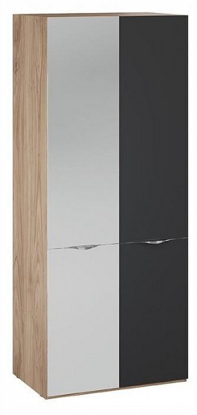 Шкаф платяной Глосс СМ-319.07.005 в Асбесте - asbest.ok-mebel.com | фото