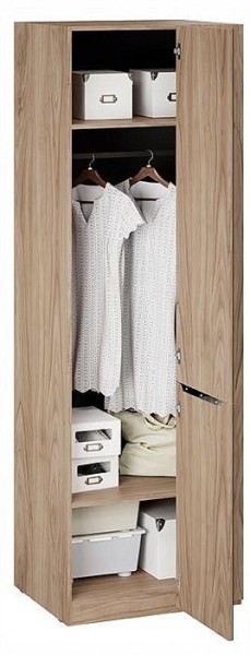 Шкаф платяной Глосс СМ-319.07.006 в Асбесте - asbest.ok-mebel.com | фото 2