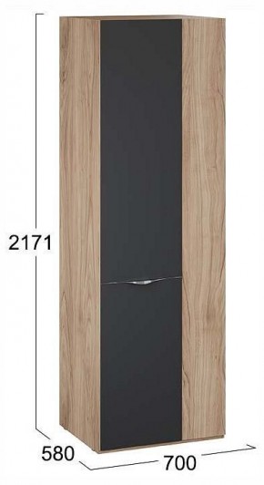 Шкаф платяной Глосс СМ-319.07.006 в Асбесте - asbest.ok-mebel.com | фото 4