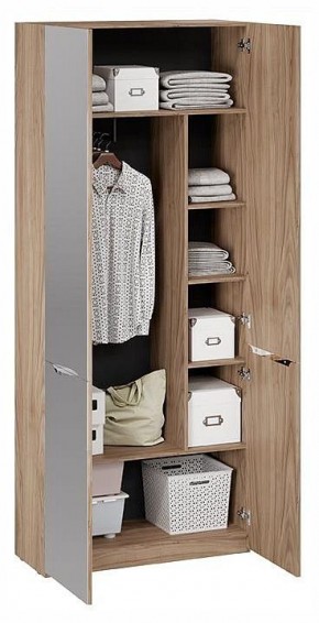 Шкаф платяной Глосс СМ-319.07.014 в Асбесте - asbest.ok-mebel.com | фото 3