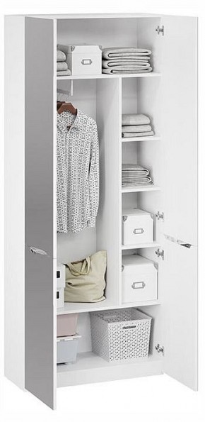 Шкаф платяной Глосс СМ-319.07.015 в Асбесте - asbest.ok-mebel.com | фото 2
