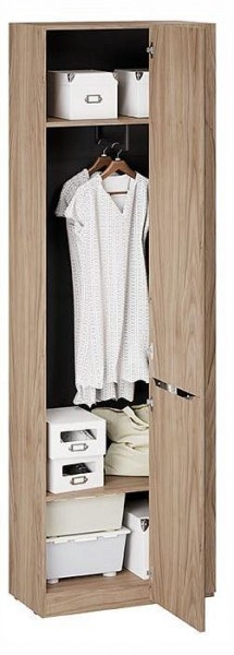 Шкаф платяной Глосс СМ-319.07.016 в Асбесте - asbest.ok-mebel.com | фото 2