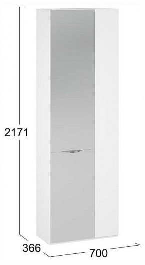 Шкаф платяной Глосс СМ-319.07.017 в Асбесте - asbest.ok-mebel.com | фото 4
