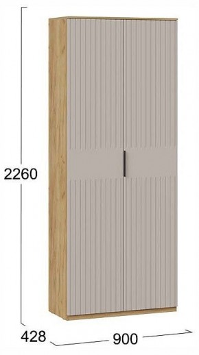 Шкаф платяной Хилтон Исп. 2 в Асбесте - asbest.ok-mebel.com | фото 4
