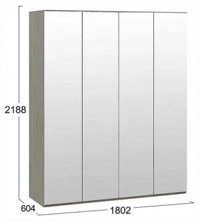 Шкаф платяной Либерти СМ-297.07.443 в Асбесте - asbest.ok-mebel.com | фото 4