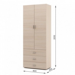 Шкаф платяной Мартин-4 в Асбесте - asbest.ok-mebel.com | фото 3