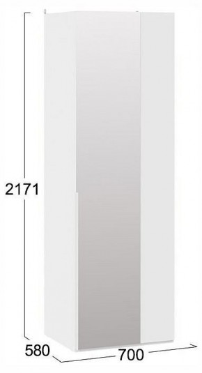 Шкаф платяной Порто СМ-393.07.007 в Асбесте - asbest.ok-mebel.com | фото 4