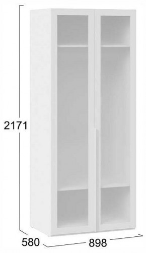 Шкаф платяной Порто СМ-393.07.009 в Асбесте - asbest.ok-mebel.com | фото 3