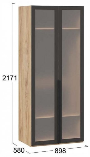 Шкаф платяной Порто СМ-393.07.009 в Асбесте - asbest.ok-mebel.com | фото 2