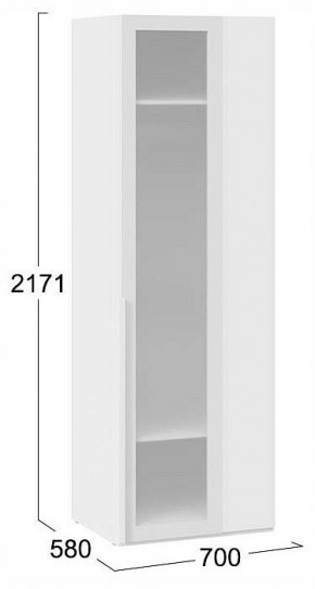 Шкаф платяной Порто СМ-393.07.011 в Асбесте - asbest.ok-mebel.com | фото 4