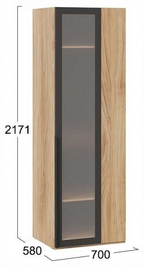 Шкаф платяной Порто СМ-393.07.011 в Асбесте - asbest.ok-mebel.com | фото 4