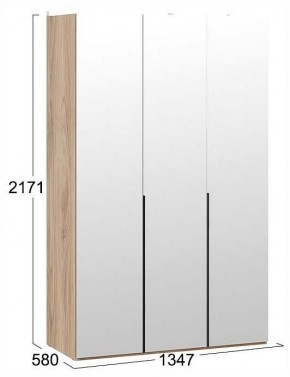 Шкаф платяной Порто СМ-393.07.111 в Асбесте - asbest.ok-mebel.com | фото 3