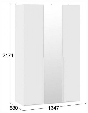 Шкаф платяной Порто СМ-393.07.112 в Асбесте - asbest.ok-mebel.com | фото 2