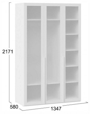 Шкаф платяной Порто СМ-393.07.117 в Асбесте - asbest.ok-mebel.com | фото 4