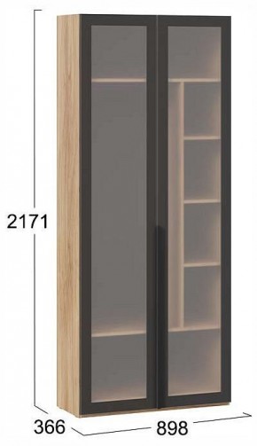 Шкаф платяной Порто СМ-393.07.226 в Асбесте - asbest.ok-mebel.com | фото 4