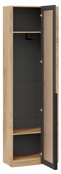 Шкаф платяной Порто СМ-393.07.233 в Асбесте - asbest.ok-mebel.com | фото 2