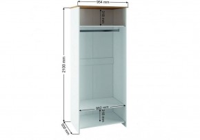 Шкаф платяной Теодора в Асбесте - asbest.ok-mebel.com | фото 3