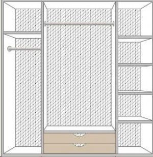 Спальный гарнитур Роза (шкаф 4-х дверный) в Асбесте - asbest.ok-mebel.com | фото 2