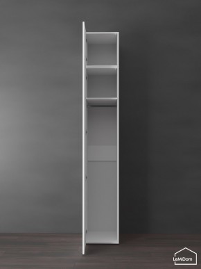 Шкаф с антресолью Linnea MHR-1POA-1 2450х400х510 (Белый-М 11.1.2) в Асбесте - asbest.ok-mebel.com | фото 4