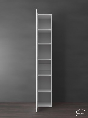 Шкаф с антресолью Linnea MHR-1POA-2 2450х400х510 (Белый-М 11.1.1) в Асбесте - asbest.ok-mebel.com | фото 4