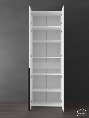 Шкаф с антресолью Linnea MHR-2A-2 2450х800х510 (Белый-М 11.1.1) в Асбесте - asbest.ok-mebel.com | фото 4