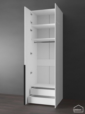 Шкаф с антресолью Linnea MHR-2A-3 2450х800х510 (Белый-М 11.1.2) в Асбесте - asbest.ok-mebel.com | фото 5