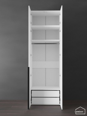 Шкаф с антресолью Linnea MHR-2A-3 2450х800х510 (Белый-М 11.1.2) в Асбесте - asbest.ok-mebel.com | фото 6