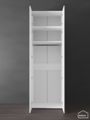Шкаф с антресолью Linnea MHR-2POA-1 2450х800х510 (Белый-М 11.1.2) в Асбесте - asbest.ok-mebel.com | фото 4