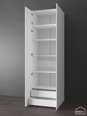 Шкаф с антресолью Linnea MHR-2POA-4 2450х800х510 (Белый-М 11.1.1) в Асбесте - asbest.ok-mebel.com | фото 5