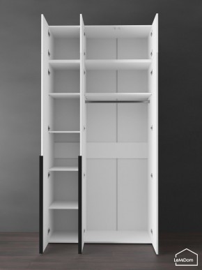 Шкаф с антресолью Linnea MHR-3A-1 2450х1200х510 (Белый-М 11.1.2) в Асбесте - asbest.ok-mebel.com | фото 5