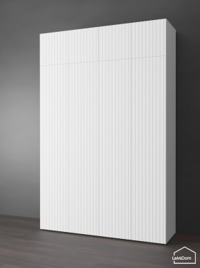 Шкаф с антресолью Linnea MHR-4POA-1 2450х1600х510 (Белый-М 11.1.1) в Асбесте - asbest.ok-mebel.com | фото