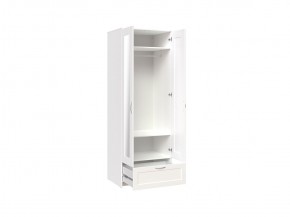 Шкаф СИРИУС двухдверный белый с одним выдвижным ящикам и двумя зеркалами в Асбесте - asbest.ok-mebel.com | фото 3