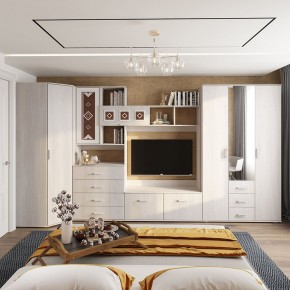 Шкаф угловой Белла (Ясень белый) в Асбесте - asbest.ok-mebel.com | фото 3