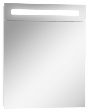 Шкаф-зеркало Аврора 55 левый с подсветкой LED Домино (DV8003HZ) в Асбесте - asbest.ok-mebel.com | фото