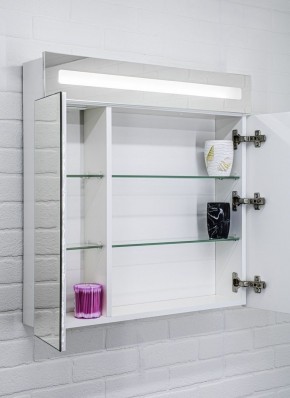 Шкаф-зеркало Аврора 60 с подсветкой LED Домино (DV8005HZ) в Асбесте - asbest.ok-mebel.com | фото 7